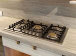 ⁦سطح كتشن نت 5 عيون نحاس غاز شبك تيفال 90سم ايطالي MP2201011⁩ - الصورة ⁦2⁩
